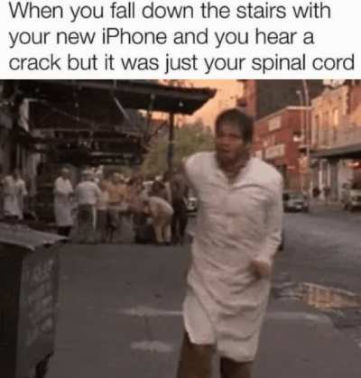 I'll just walk it off