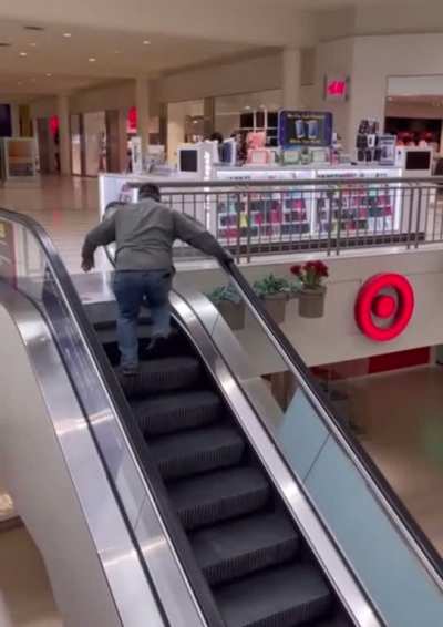 My second floor mall people needed me 45 minutes ago.