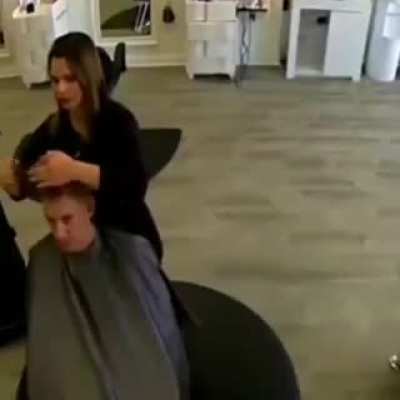 “Hi I just need a quick trim”
