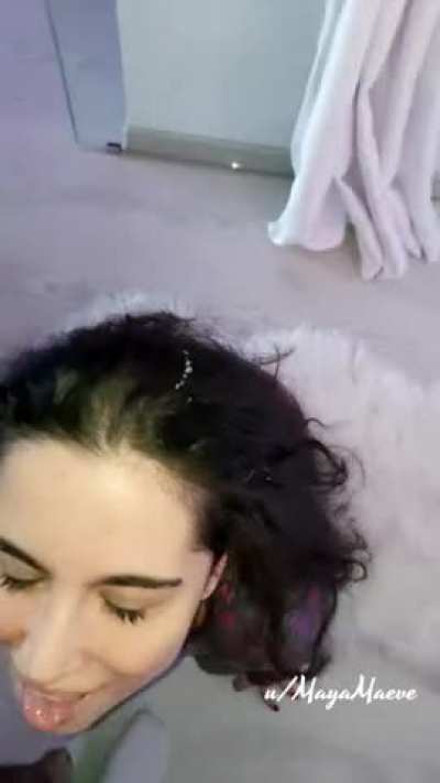 Watch my shocked reaction to my first monster facial