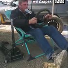 This dude imitating a rally car