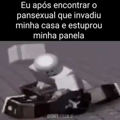 Primeiro o bissexual come minha caixa de Bis, agora isso