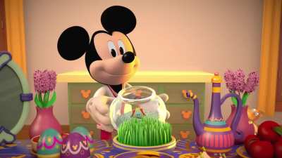 Nowruz festivities explained by Mickey Mouse