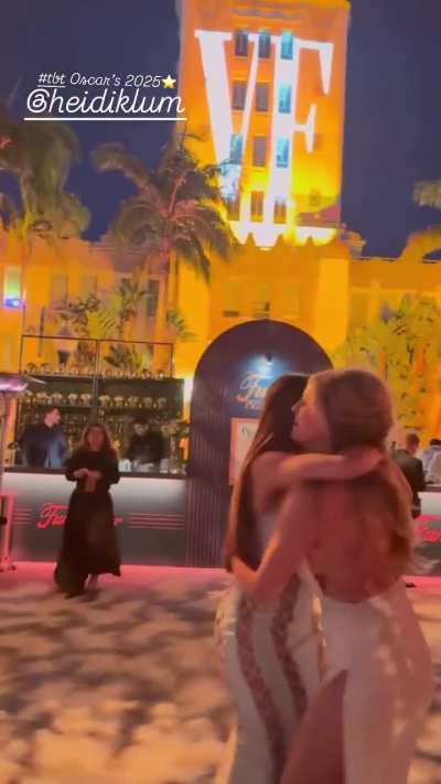 Sofia Dancing at the 2025 Oscars with Heidi Klum -Throwback Thursday - IG March 2026