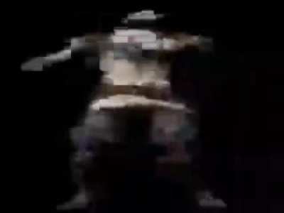 Cypher dancing Macarena in low quality
