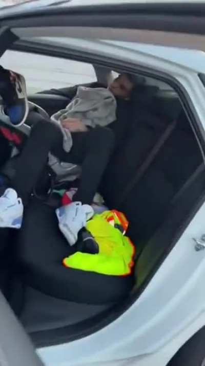 When they hit you in the Parking lot