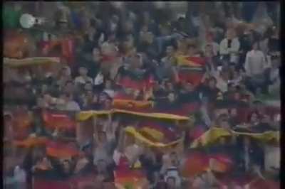 Iranians doing nazi salute in a soccer match against Germany 1998