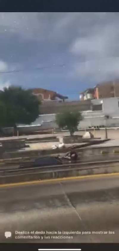 The police allegedly killed a protester in Barranquilla.