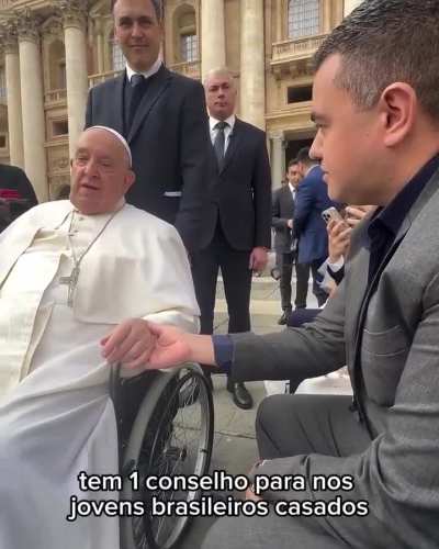 O Papa Francisco jamais será superado e eu provo