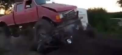Not every truck is made to jump