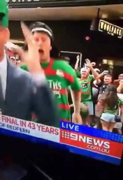 NSFW when you flash your bits on live TV