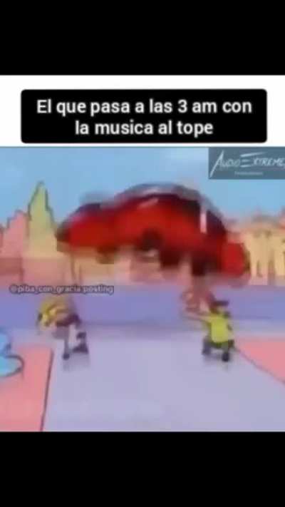 Auto hecho pija pero que el estereo no falte