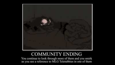 THE COMMUNITY ENDING