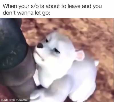 please don't go!