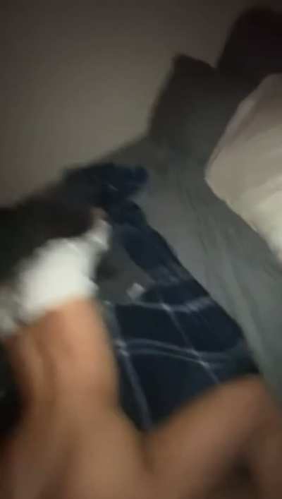 She said “ fuck me harder!”