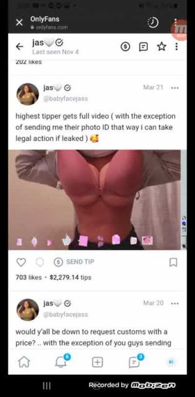 As promised, every 20 upvotes yall get 1 video
