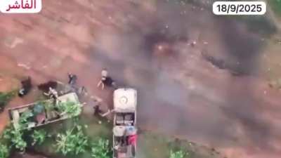 SAF Drone Strikes Hit RSF Vehicles and Fighters in El Fasher
