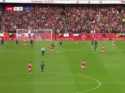 This angle of Partey’s rocket 🤩