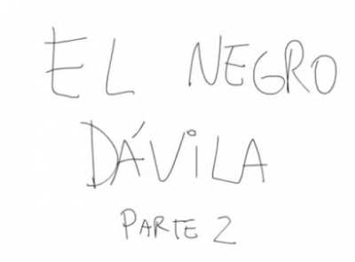 Demasiados post de politica, descansa un rato con el animé del negro davila (tripo dibujos)
