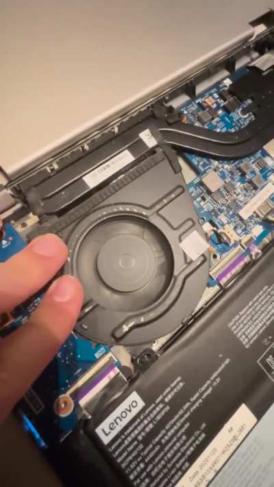 Fan goes louder than a v12, any help how to stop it
