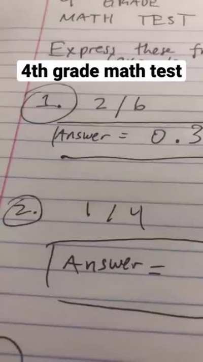 Converting fractions into decimals