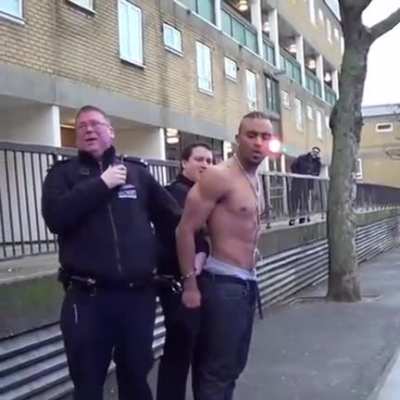 Getting arrested