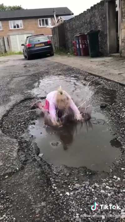 She was fine! 😅