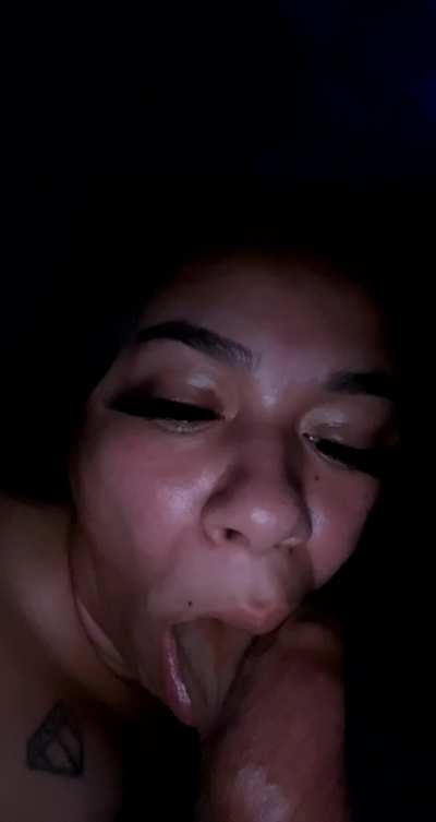 Keeping His Long Cock Warm In My Throat While He Sleeps. Who Can I Do Next?
