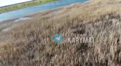 Ukrainian fishermen in Kherson almost shot down a Russian drone by throwing a fish at it.