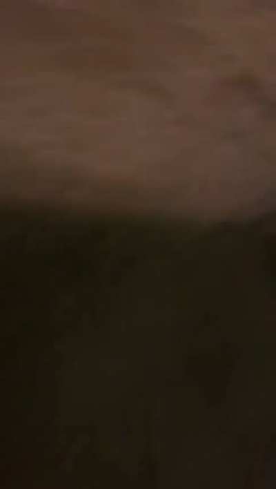 Dude is not happy with the fireworks and turns it upsidedown when its already on fire