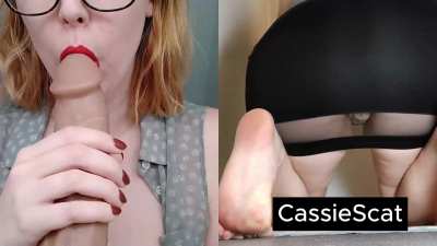 [GIF] Blowie and Panty Poop From A Lazy Secretary