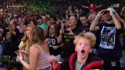 [Money in the Bank Spoilers] Huge pop