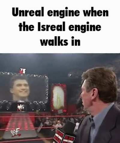 X when Y walks in