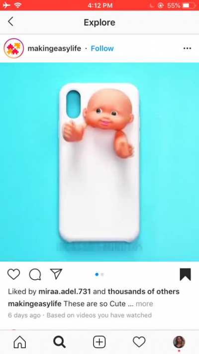 It gets even more terrible after noticing the baby’s face changes expressions at the end.