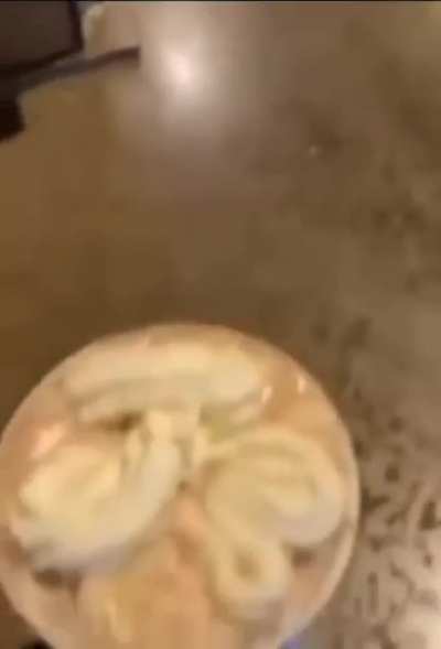 Extra whipped cream please