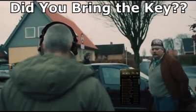 When your whole team is waiting on you in lobby, and you forget something.