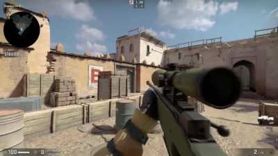 CS:GO AWP with SP-R 208 animations [Blender]