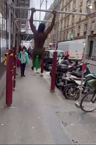 F**k pedestrians and f**k your child, I’m training