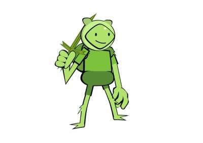 I made an idle animation WIP for the VS Fern mod I'm working on.