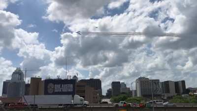 Thunderbirds over Austin, Texas