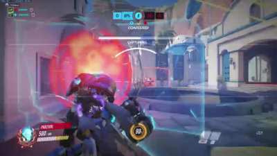 Supports have a magnet for Rein Charges... I swear it's in the code somewhere!