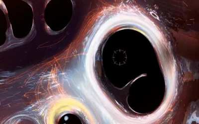 The horrors I have seen, beyond comprehension... Raytraced black holes are really something else...