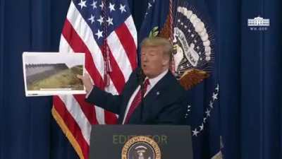 Donald Trump singing <Memories>