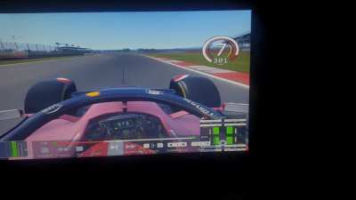my fastest lap around silverstone i guess