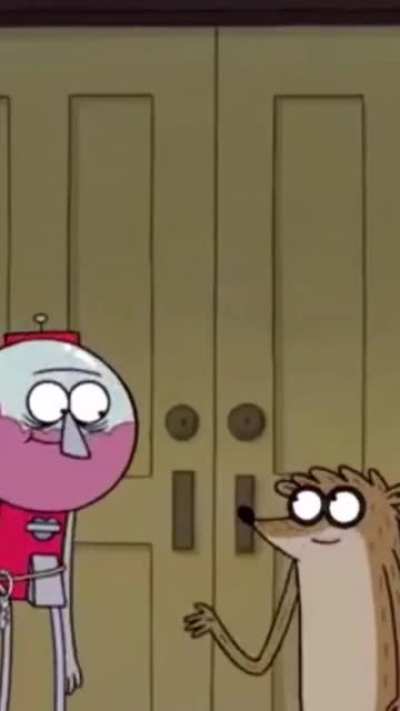 Regular show didn't need ANY context!