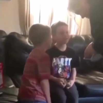 Mom tells her son she is having a baby