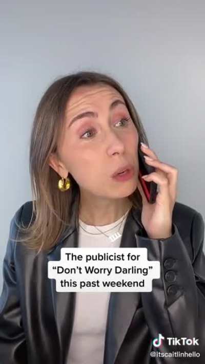 Don’t Worry Darling PR right now