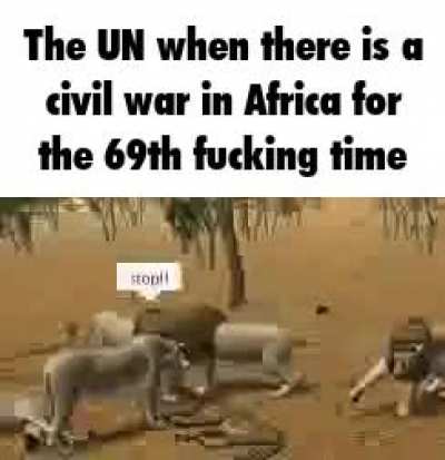 We are here to stop you.