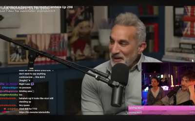 AB calls out antisemite of the year page despite Ethan and Hila literally following it and liking it on air