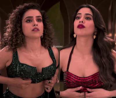 Jhanvi Kapoor and Sanya Malhotra
